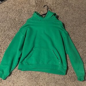 Men's Green Hooded Sweatshirt